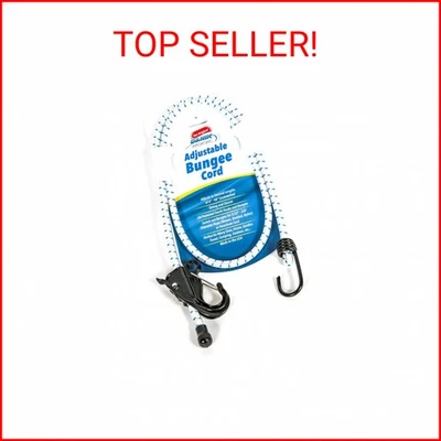 Adjustable Bungee Cord with Danik Hook Mini Composite Hook, Easy to Use, Adjusts - Image 1 of 2