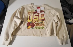 USC 1996 Rose Bowl Damen Pullover Sweatshirt Cutoff Gr. XL  - Bild 1 von 4