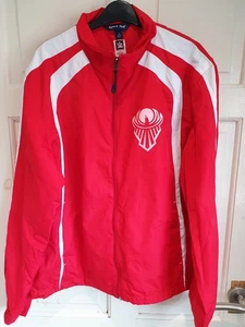 WWE Authentic The New Day Lightweight Jacket Wrestling Sport-Tek Coat Red Mesh S - Picture 1 of 9