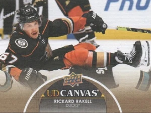 2021-22 Upper Deck Series 1 "UD Canvas" Rickard Rakell #C2 - Picture 1 of 1