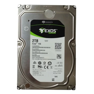 Seagate 2TB ST2000NM0045 7.2K 12Gb/s SAS 3.5 inch Enterprise HDD Hard Drive - Image 1 of 3