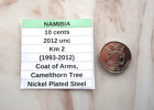 NAMIBIA, 10 cents, 2012 unc, Km 2 (1993-2012)I