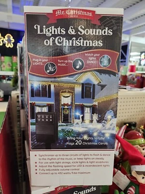 MR. CHRISTMAS Mr Christmas Lights and Sounds of Christmas Musical Light Show, 20 Songs, 67790