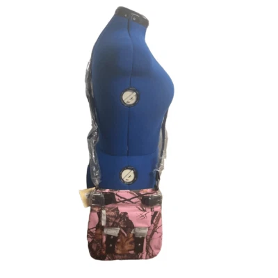 Bandolera oculta para mujer Mossy Oak rosa, negra y marrón camuflaje 10,5X10,5 Foto 1 de 4