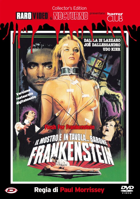 Il Mostro E' In Tavola Barone Frankenstein DVD DYNIT RARO VIDEO - Immagine 1 di 1