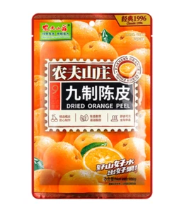 (2 Pack) FARMER'S GRANGE Sweet Preserved Dried Orange Peel, 108g 农夫山庄九制陈皮 - Picture 1 of 6