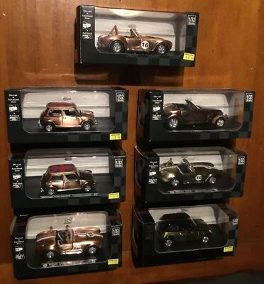 NEWRAY CITY CRUISER - MINI COOPER, Shelby Cobra, Etc 1/32 DIECAST CAR (Lot of 7) - Image 1 of 4