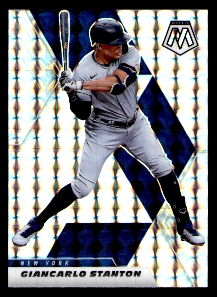 2021 Panini Mosaic Giancarlo Stanton Mosaic Prizm #118 - New York Yankees - Image 1 of 1
