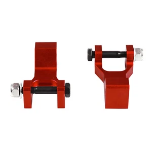 2Pack Front Lowering Kit Adjustable Red for Yamaha Raptor 700 350 660 700R ATV - Picture 1 of 7