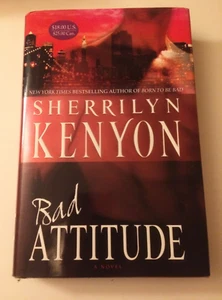B. A. D. Agency Series #2: Bad Attitude by Sherrilyn Kenyon ~USED~2005 HC/DJ - Foto 1 di 3