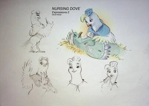 Diseño de arte conceptual digital Valiant 2005 producción temprana de Disney #WC - Imagen 1 de 2