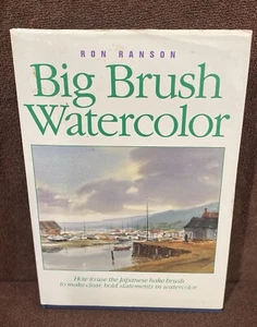 Gebrauchte Vintage Erstausgabe großer Pinsel Aquarell 1989 - Bild 1 von 5