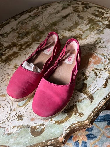 UGG espadrillas rosso US 7 5