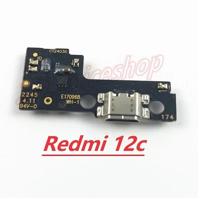 OEM USB DC in Power Charging Port Dock Socket Mic Board For Xiaomi Redmi 12C - Image 1 of 4