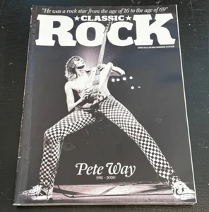 Classic Rock Magazine October 2020 Pete Way 1951 - 2020 - Picture 1 of 1
