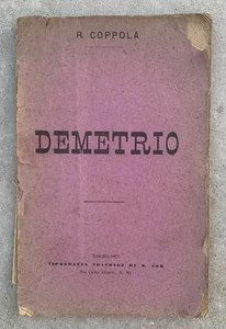 R. Coppola, Demetrio. Melodramma storico in tre atti, Torino, B. Som 1877 - Picture 1 of 5