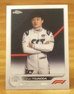 2022 Topps Chrome Formula 1 Yuki Tsunoda - Picture 1 of 3