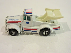 Matchbox 1982 Kenworth Super Boss Detroit Diesel Truck Maßstab 1:85 weiß - Bild 1 von 3