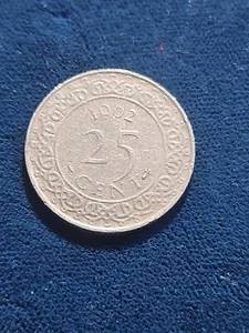 Suriname 25 cents 1962 (KM.#14) - Picture 1 of 2