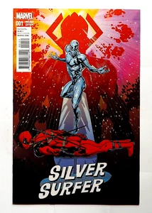 2016 MARVEL COMICS SILVER SURFER #1 WILL SLINEY DEADPOOL/GALACTUS VARIANT NM - Picture 1 of 4