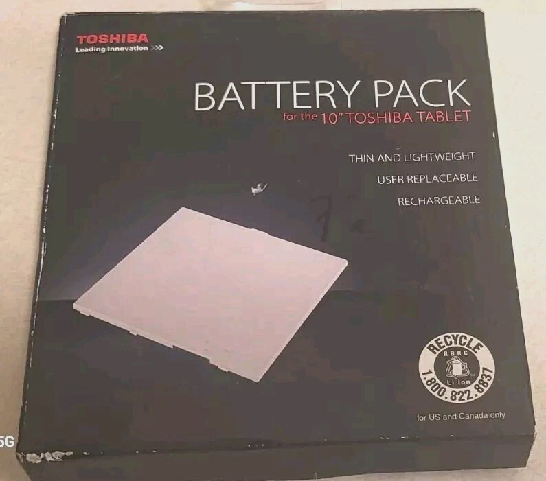 Nuevo PACK BATERÍA RECARGABLE para TABLET TOSHIBA 10" 👈DP 👈 Foto 1 de 4
