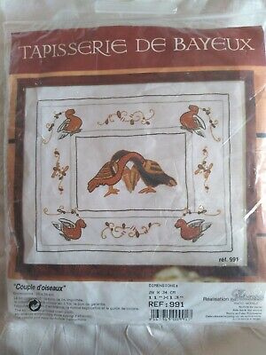 Kit Princesa Tapiz Pareja De Pájaros Crewel • 98.66€
