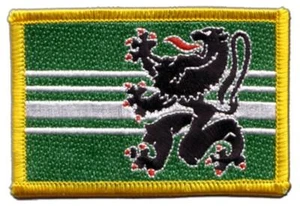 Belgien Ostflandern Aufnäher Flaggen Fahnen Patch Aufbügler 8x6cm - Bild 1 von 1