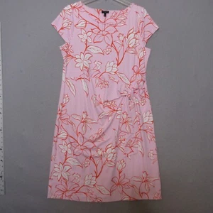 Vestido Talbots Mujer Plus X Floral Rayas Jersey Sin Esfuerzo Bella Anudado Nuevo con Etiquetas - Imagen 1 de 12
