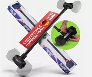 Kraftwilli Hantel Plus SZ 102 cm / 37 mm 90 kg Verwandle Kurzhanteln in Lang - Bild 1 von 5
