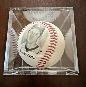 1996 DAVID CONE PHOTOBASEBALL (FOTOBALL) – BURGER KING PROMO, NEW YORK YANKEES - Picture 1 of 4