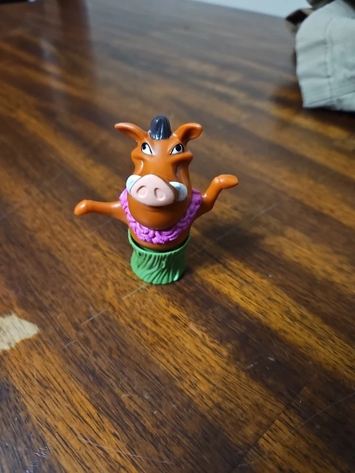 Игрушка танцевальная Burger King The Lion King Pumba Hula 1996 - Изображение 1 из 1