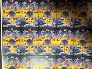Scott #2631-2634 Space Accomplishments Sheet of 50 29¢ Stamps (1992) - Picture 1 of 2