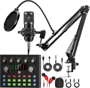 Podcast Equipment Konvolut, Tonstudio Paket mit Podcast Mikrofon und - Bild 1 von 8