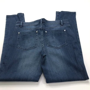 Pantalones de mezclilla J.Jill corte auténtico ajustados al tobillo 8 (se adapta a 32 W 29,5 L) - Imagen 1 de 11