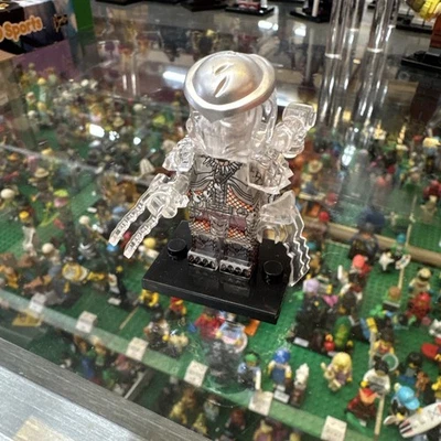 INVISIBLE PREDATOR Lego Custom Pad Printed MINIFIG FIGURE sci-fi horror - Image 1 of 4