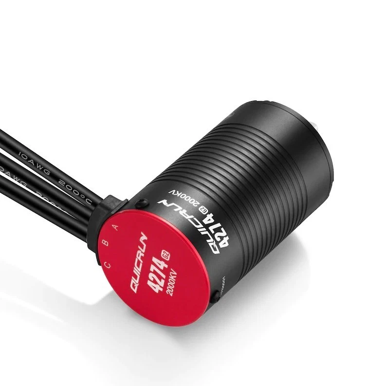 Motor sin escobillas Hobbywing Quicrun 4274SL 2000KV G2 negro - HWI30404700 Foto 1 de 1