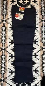Deadstock NWT Vintage 1960s 1970s Blue Ben Davis Original Ben Frisko Jeens 33x33 - Picture 1 of 6