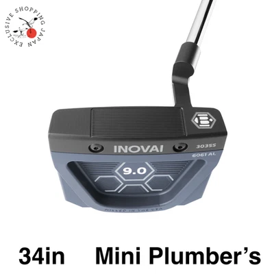 BETTINARDI 2024 INOVAI 9.0 US Model Mallet Putter Mini Plumber's Neck 34inch RH - Image 1 of 4