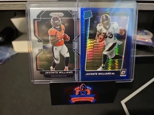🎆Javonte Williams Denver Broncos Rookie Card Lot Dallas Cowboys🔥💨💨 - Picture 1 of 3