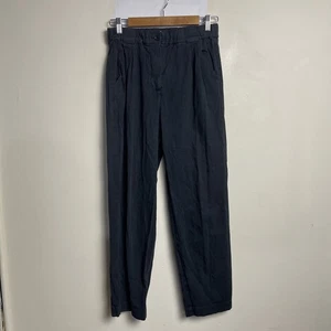 Scanlan Theodore Cotton Viscose Pants Black AUS 10 Straight Leg - Bild 1 von 11