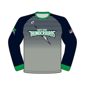 Champro SJ-BST8LSSCS2 SAMPLE: Juice Crew Neck Long Sleeve Jersey - Picture 1 of 2