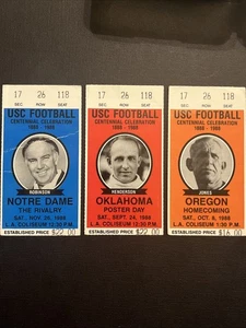 1988 USC TICKET STUBS L.A Colosseo Pubblicità Coca-Cola (BINUSC) - Foto 1 di 2