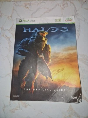 halo 3, xbox 360, official strategy guide, gamer, paperback book, 2007, used - Image 1 of 4