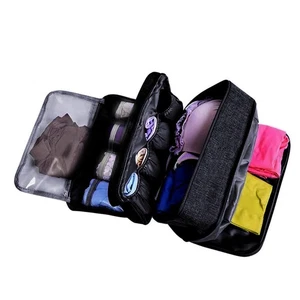 Portable Underwear Bra Storage Bag Waterproof Travel Organizers Multi-Layer T... - Picture 1 of 7