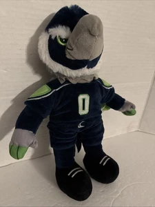 Seattle Seahawks plush 12" stuffed mascot “Blitz” - Picture 1 of 4