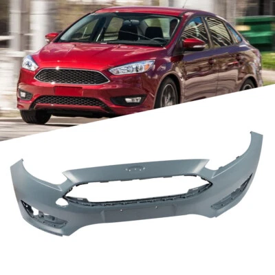 Primered Front Bumper Cover For 2015 2016 2017 2018 Ford Focus S/SE/SEL 4Door Foto 1 de 4