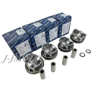 4PCS Pistons & Rings For AUDI A3 A4 A5 TT VW Golf Passat CC 1.8TSI 82.5mm Φ21mm - Picture 1 of 10
