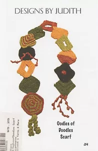 Designs von Judith Strickmuster J34 Unmengen von Kritzeleien Schal - Bild 1 von 2