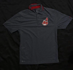 Cleveland Indians MLB Herren Nike Dri-Fit Aktivshirt Größe S Small - Bild 1 von 6