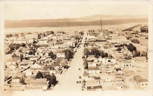 LP51 Rawlings Wyoming View 1933 RPPC Postcard - Imagen 1 de 2